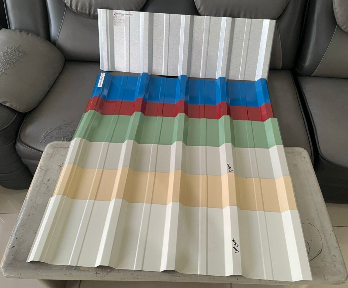 4 - PT MMMA Pabrik Bondek Spandek Terlengkap Jenis Spandek PT MMMA Dengan Berbagai Warna dan Model Gelombang